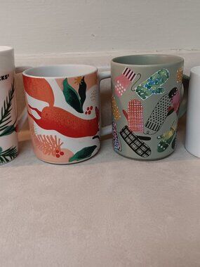Starbucks Holiday Mug Set 4-Pack Christmas